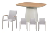 Royal seasons® Solare/Marina dining set voor 4 personen