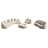 Royal Seasons Ultra Loungeset 8-zits Siësta Beige - afbeelding 1