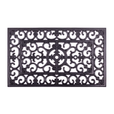 Rubber deurmat 45 x 75 cm - afbeelding 1