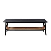 Salontafel 120x50x40cm met zwart - afbeelding 2