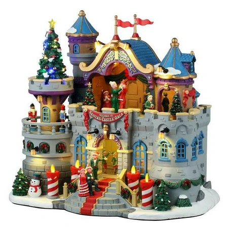 Lemax Santa‘s Castle Gala + 4,5 Volt Adapter - L