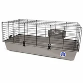 Savic Konijnenkooi Ambiente Zwart/Warm Grijs 100 cm