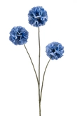 Scabiosa spray blue 74cm