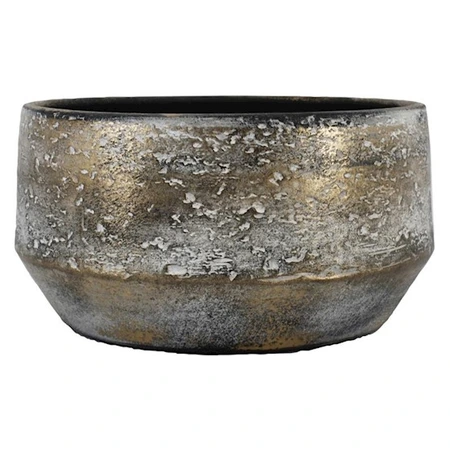 Schaal Coimbra d27/29h14cm grijs - afbeelding 1