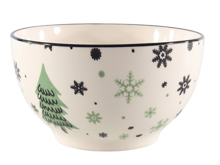 Schaal kerstboom deco Ø14cm