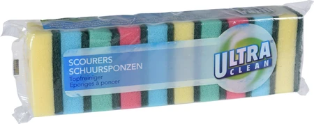 Schuurspons 10 stuks 80X50Mm - afbeelding 3