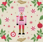 Paper + Design servet nutcracker holiday 33 x 33 cm 20 stuks