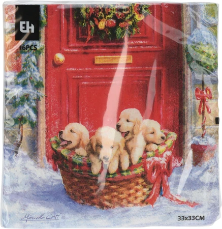 Servetten 33X33cm 16Sts 3A - afbeelding 3