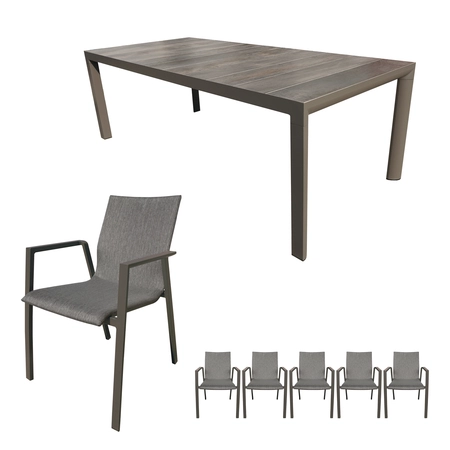 Sevilla dining set voor 6 personen - afbeelding 1
