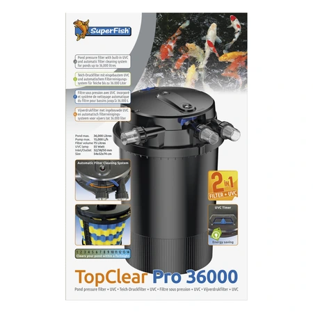 SF TOPCLEAR PRO 36.000 UVC-55W