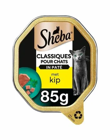 Sheba Classic Pate Kip - 85gr - afbeelding 2