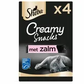 Sheba creamy snacks zalm 4st