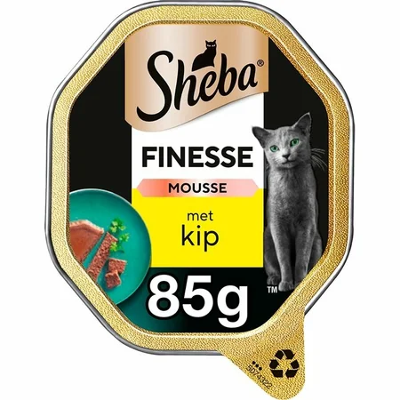Sheba Finesse Mousse Kip - 85gr - afbeelding 2