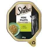 Sheba Mini Filets alu saus konijn&wild 85gr - afbeelding 1