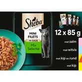 Sheba Mini Filets pouch saus mix sel mp 12x85gr - afbeelding 2