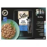 Sheba Mini Filets pouch saus vis sel mp 12x85gr - afbeelding 1