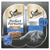 Sheba Perfect Portions adult paté tonijn mp 3x2st - afbeelding 1