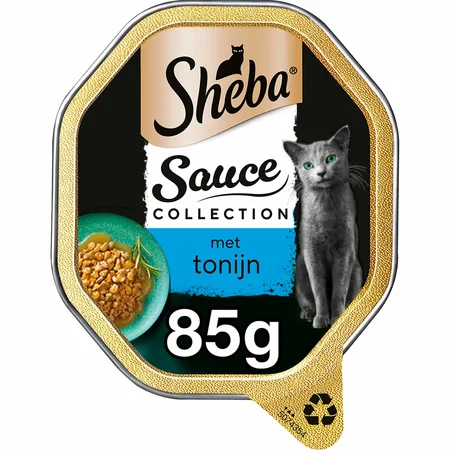 Sheba Sauce Lover alu saus tonijn 85gr - afbeelding 2