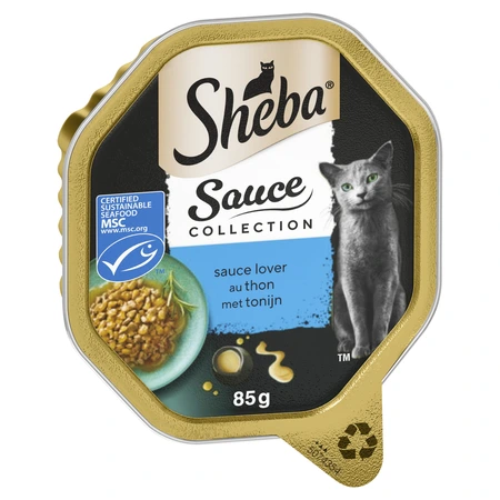 Sheba Sauce Lover Tonijn in Saus - 85gr - afbeelding 1