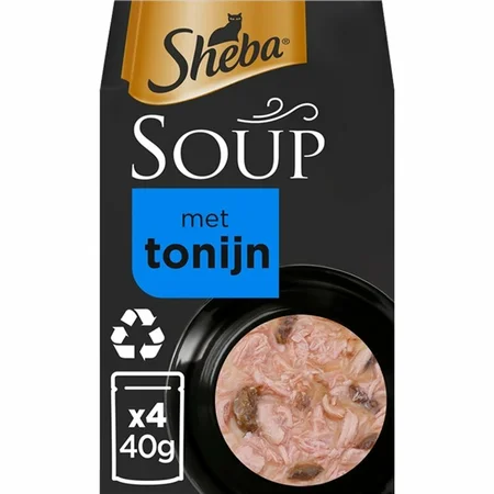 Sheba Soup tonijn mp 4x40gr