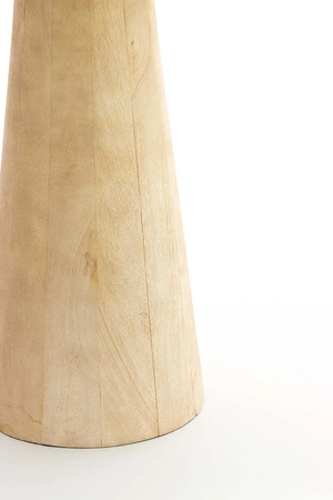 Light & Living Side table 33x33x53 cm DEGO matt natural - afbeelding 6