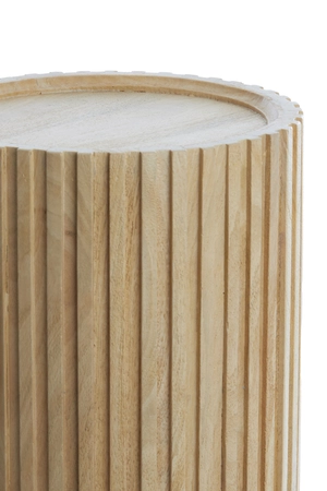 Light & Living Side table Ø33x47 cm KIYOSE mango wood natural - afbeelding 2