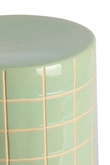 Light & Living Side table Ø42x34 cm MAUCHO ceramics light green+cream - afbeelding 2