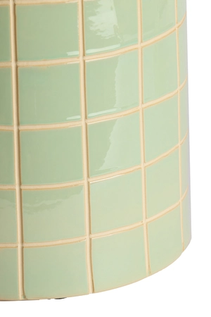 Light & Living Side table Ø42x34 cm MAUCHO ceramics light green+cream - afbeelding 3