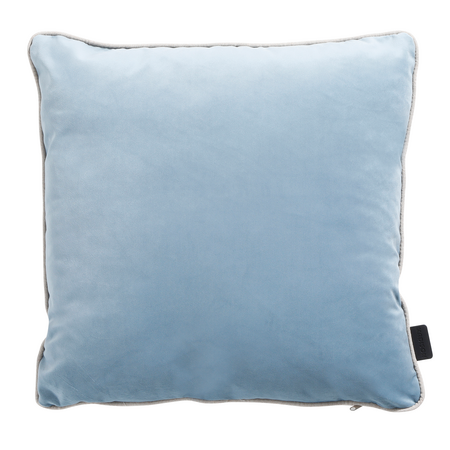 Sierkussen 45x45 Velvet light blue / Panama linnen Madison