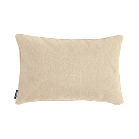 Madison sierkussen paspel ca.30x50cm beige canvas eco+