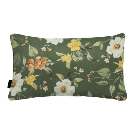 Madison sierkussen paspel ca.30x50cm outdoor+ julliete green