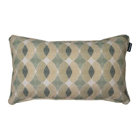Madison sierkussen paspel ca.30x50cm rae green