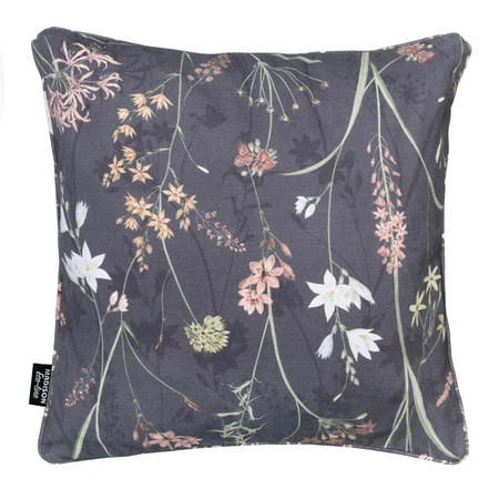 Madison sierkussen paspel ca.50x50cm donna grey canvas eco+