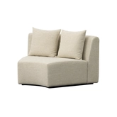 Siësta 135 graden hoekstuk beige - afbeelding 1