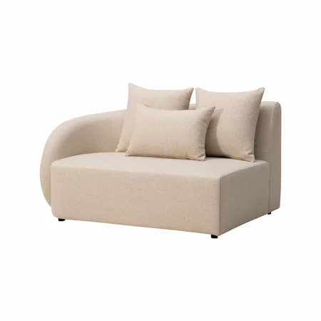 Siësta 2-zitsbank arm links beige