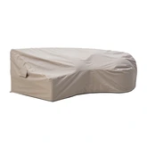 Siësta beschermhoes voor 3-zitsbank arm rechts beige