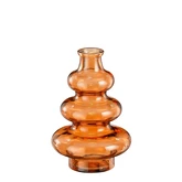 Sira vaas recycled glas oranje - h22xd14,5cm