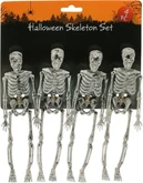 Skelet Hangdecoratie Set 4 stuks