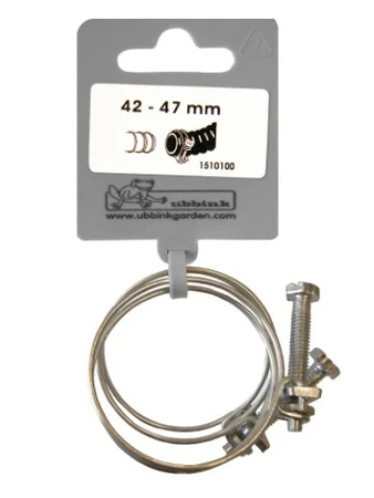 Slangklemmen verzinkt 42 - 47mm