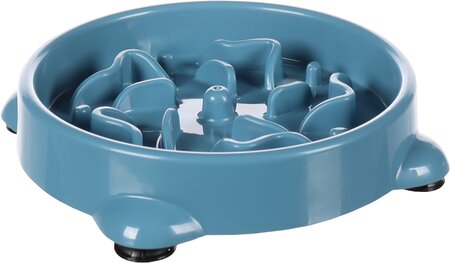 Slow Feeder Beno Blauw S 300Ml 16X16X3,5Cm - afbeelding 1