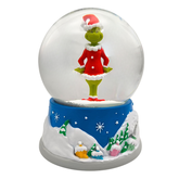 Sneeuwbol Grinch staand groot 15.5 cm