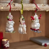 Sneeuwpop glas l13b8.8h13cm a4 - afbeelding 2