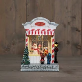 Snoepwinkel led 18x13x22cm wit