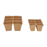 SOGO Biologische Potjes 6x6cm 5 strips à 6st. - afbeelding 2