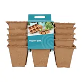 SOGO Biologische Potjes 6x6cm 5 strips à 6st. - afbeelding 3
