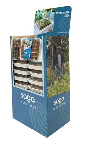 SOGO Eco kweekkas incl. 30 kweekpotjes - afbeelding 8