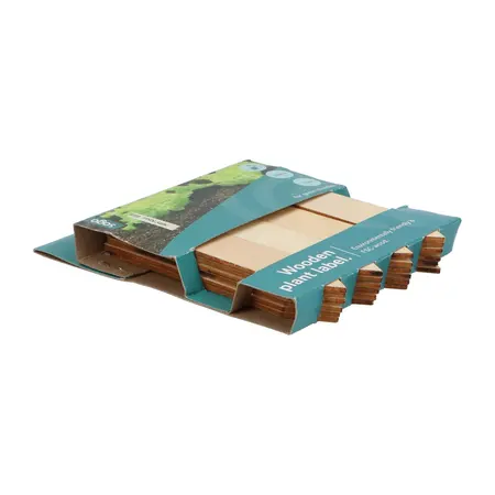 SOGO Houten steeketiket 10cm 24st - afbeelding 3