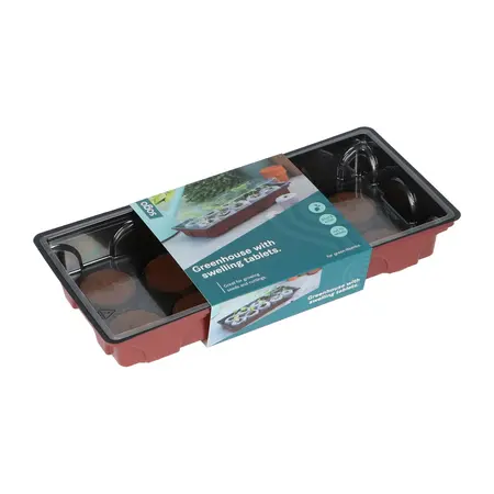 SOGO Kweekkas incl. 10 aardetabletten - afbeelding 1