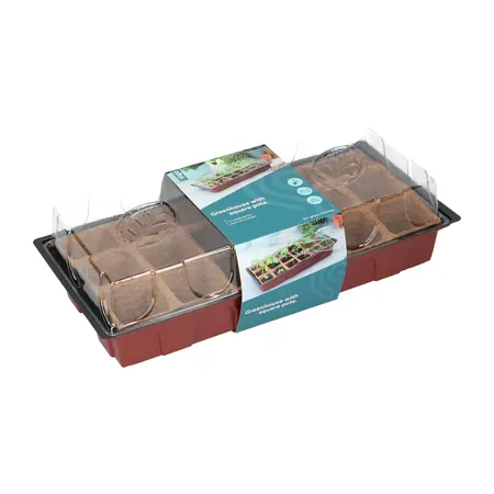 SOGO Kweekkas incl. 18 kweekpotjes - afbeelding 1