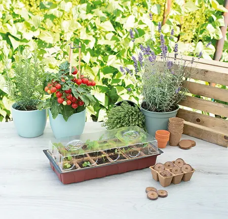 SOGO Kweekkas incl. 18 kweekpotjes - afbeelding 3